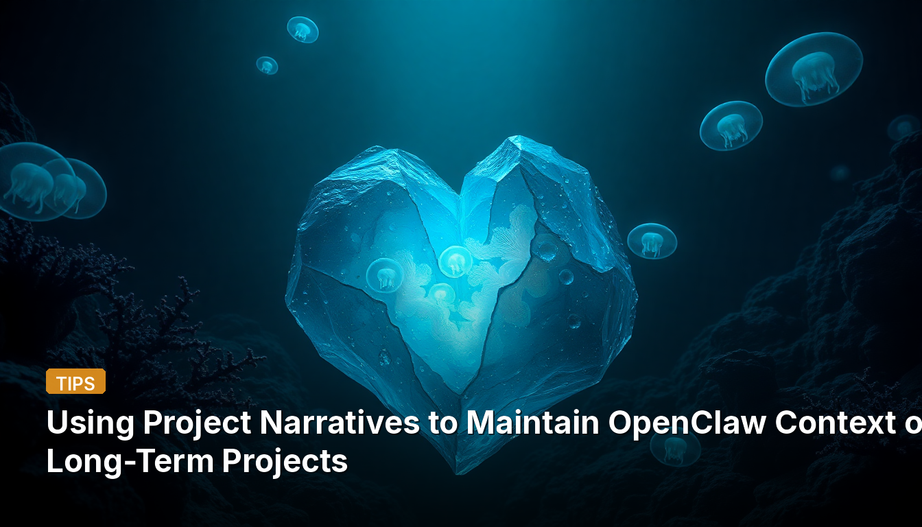 Usando Narrativas de Projeto para Manter o Contexto do OpenClaw em Projetos de Longo Prazo