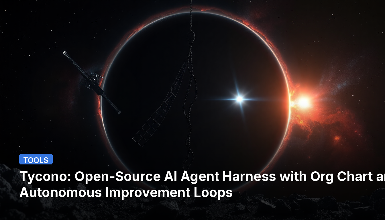 Tycono : Harnais d'Agent IA Open-Source avec Organigramme et Boucles d'Amélioration Autonome