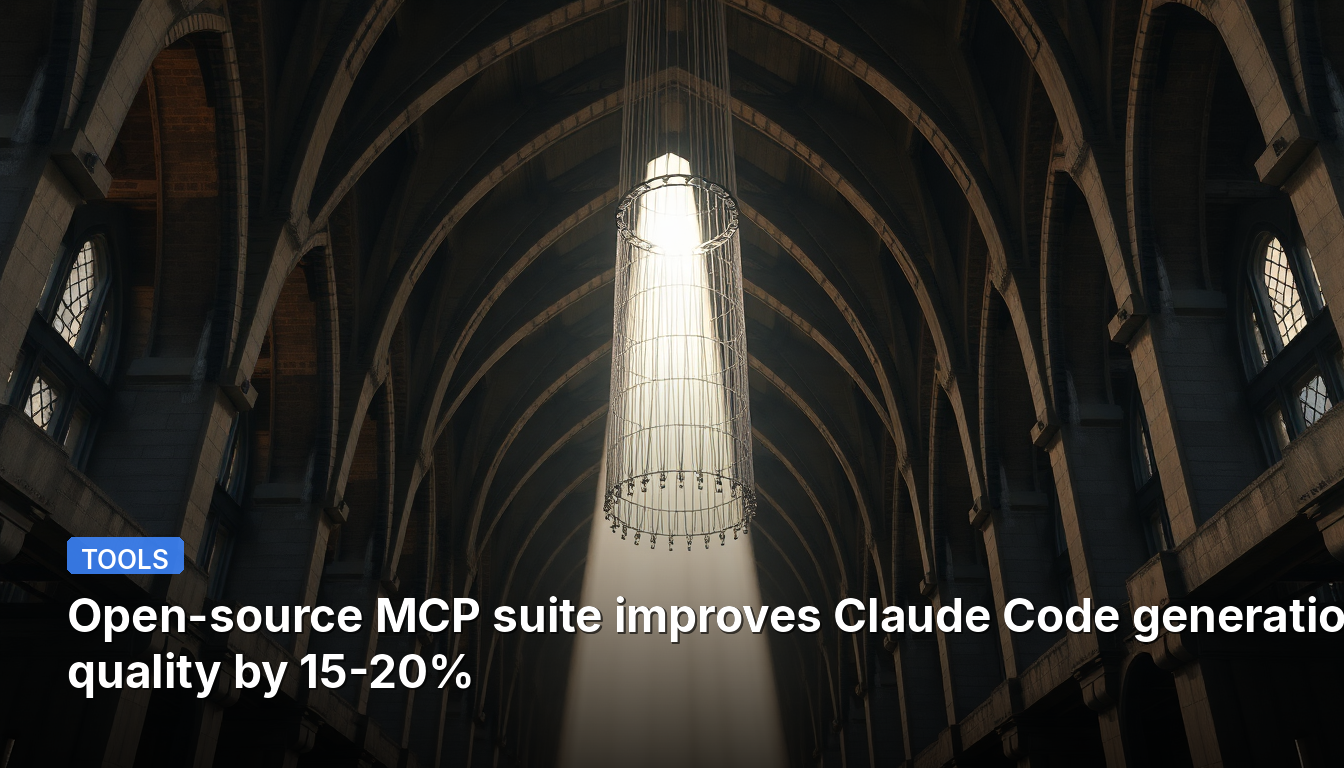 La suite MCP open-source améliore la qualité de la génération de code de Claude de 15 à 20 %.