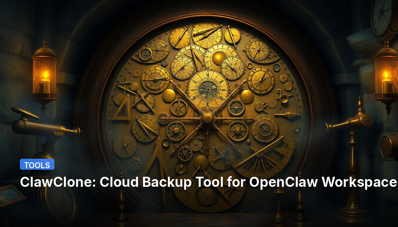 ClawClone : Outil de Sauvegarde Cloud pour les Espaces de Travail OpenClaw