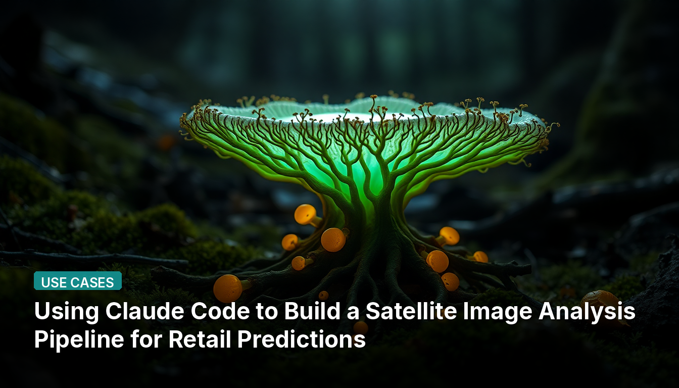 Usando o Claude Code para Construir um Pipeline de Análise de Imagens de Satélite para Previsões no Varejo