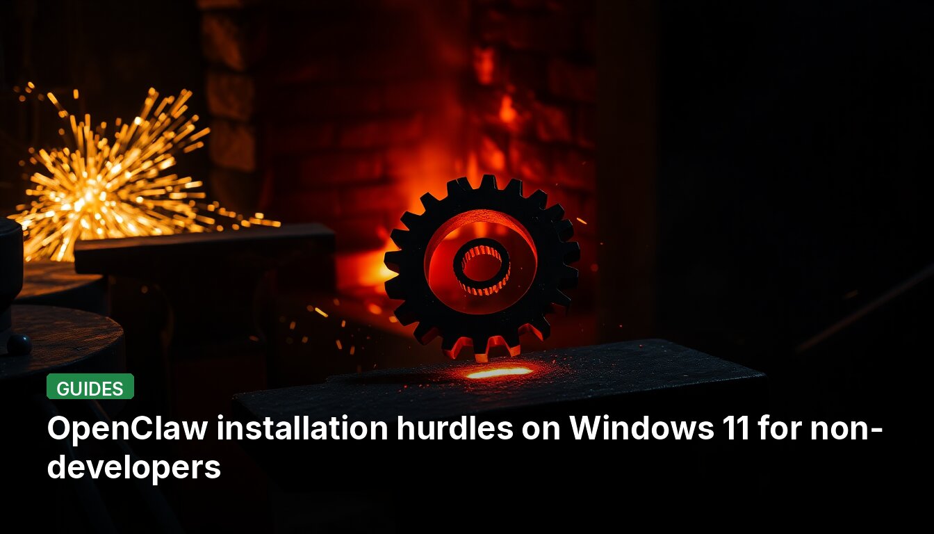 Проблемы с установкой OpenClaw на Windows 11 для обычных пользователей