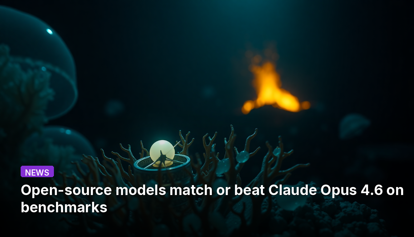Les modèles open source égalent ou surpassent Claude Opus 4.6 sur les benchmarks.