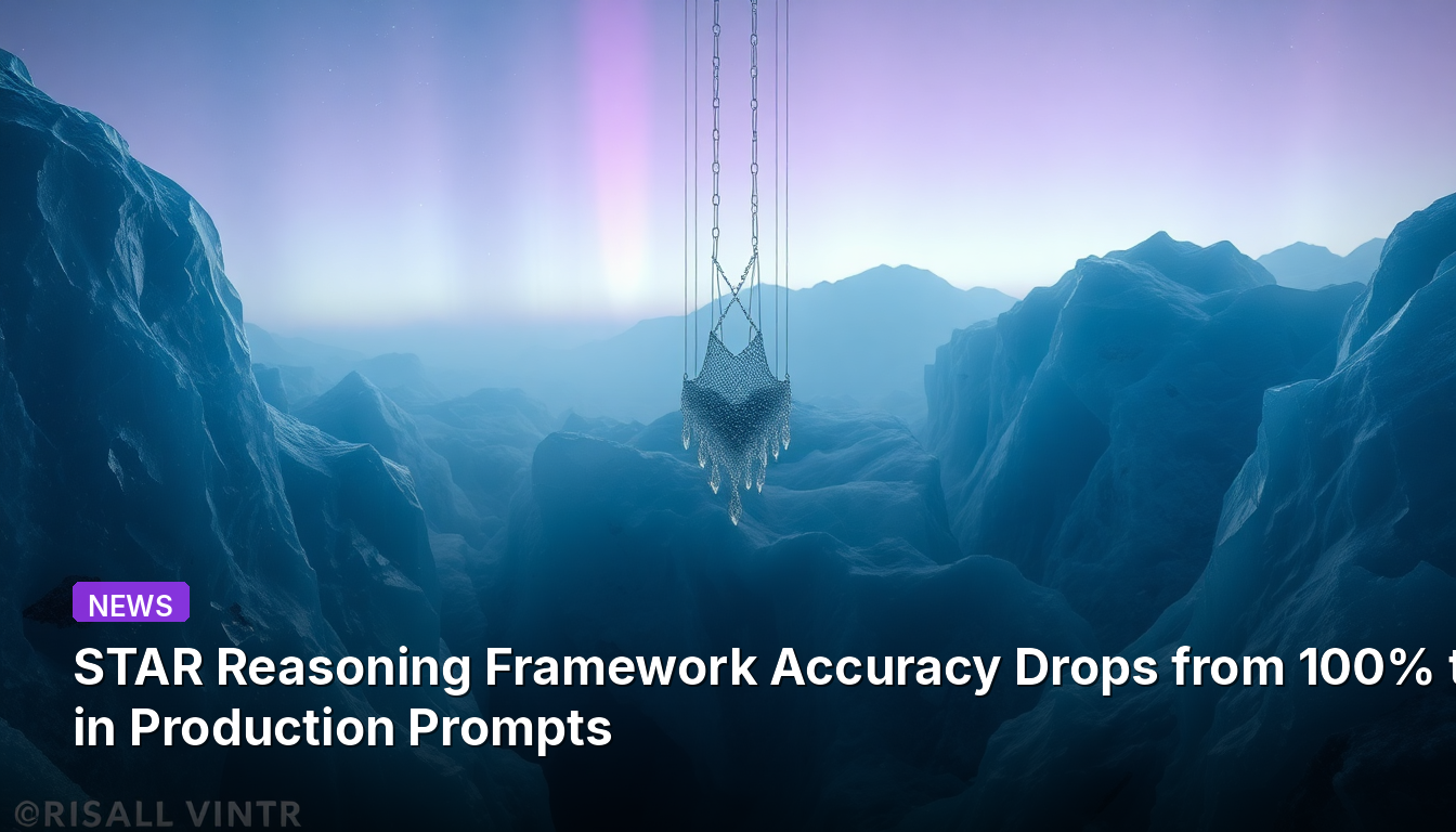STAR Reasoning Framework Accuracy Drops from 100% to 0% in Production Prompts