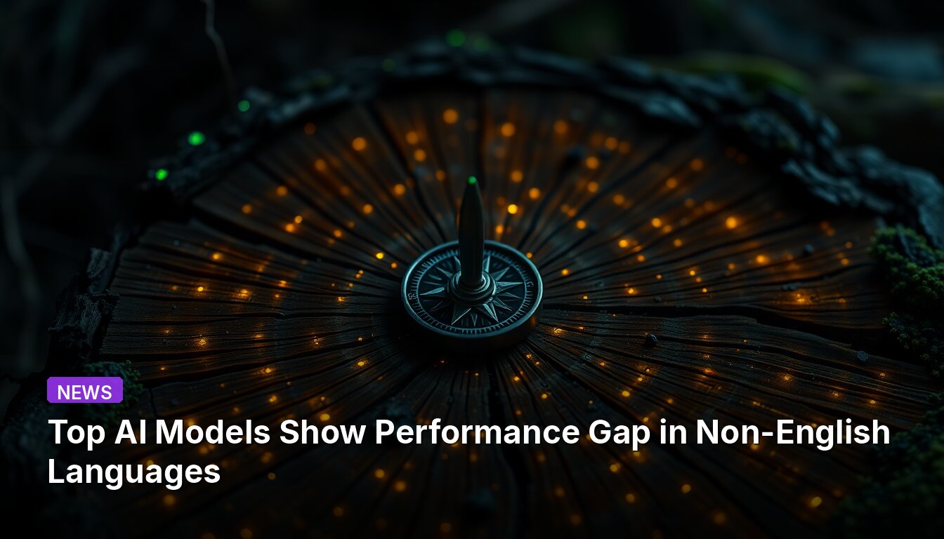 Top AI Models Show Performance Gap in Non-English Languages