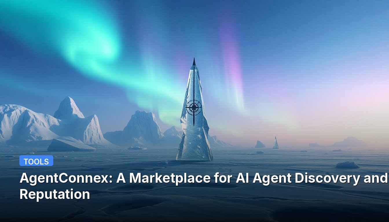 AgentConnex: Un Mercado para el Descubrimiento y la Reputación de Agentes de IA