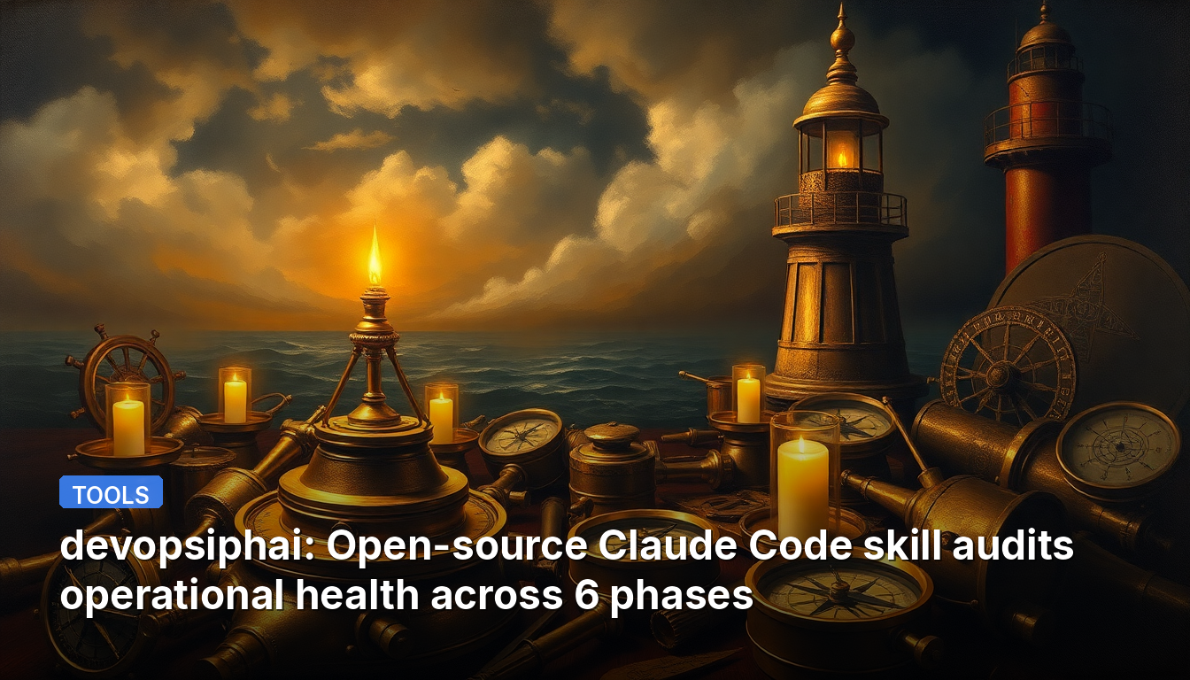 devopsiphai : Audits de santé opérationnelle des compétences en code Claude open-source à travers 6 phases