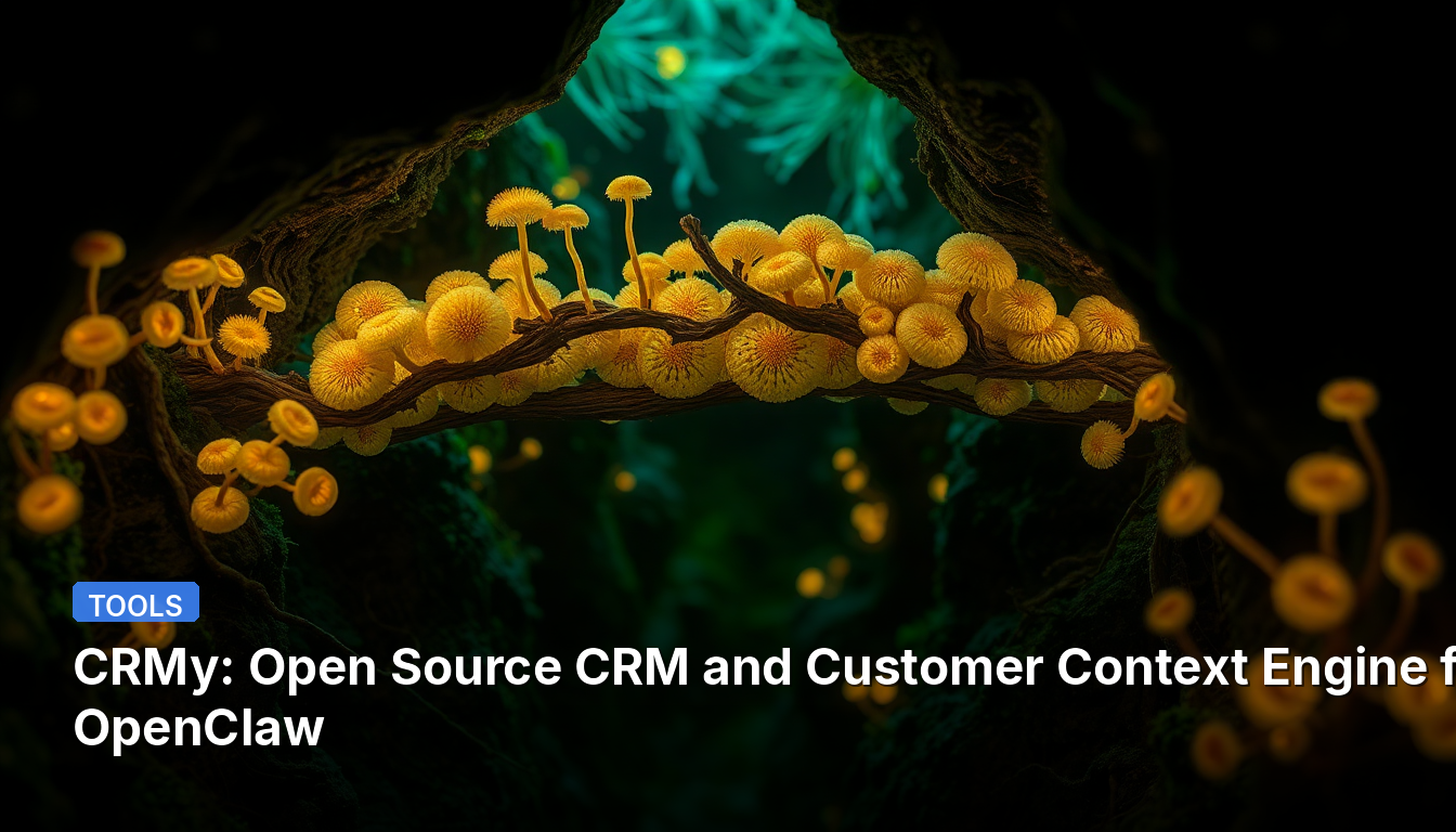 CRMy : CRM Open Source et Moteur de Contexte Client pour OpenClaw
