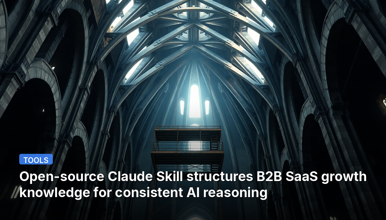Claude Skill open-source structure les connaissances sur la croissance des SaaS B2B pour un raisonnement IA cohérent