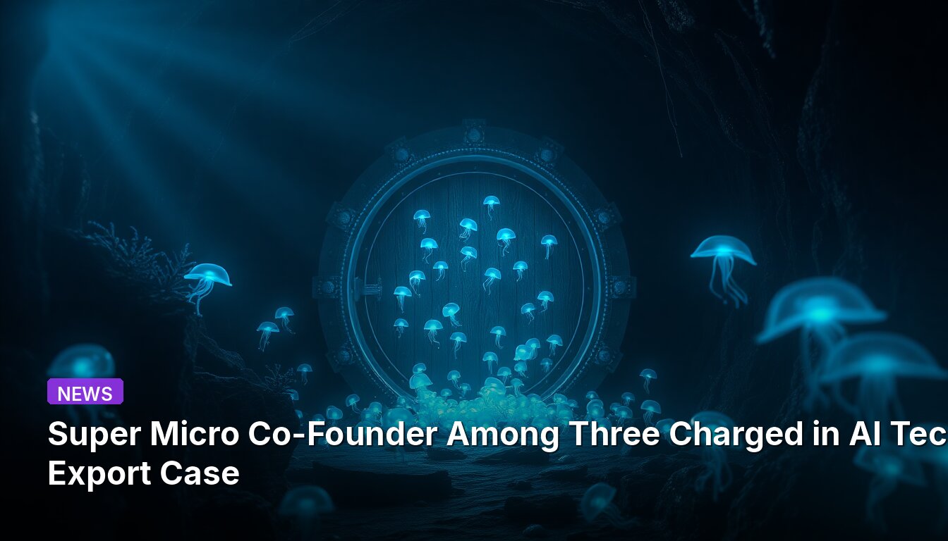 Super Micro Co-Founder Entre Três Acusados em Caso de Exportação de Tecnologia de IA