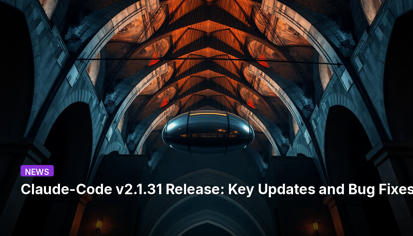 Claude-Code v2.1.31 : Principales mises à jour et corrections de bogues