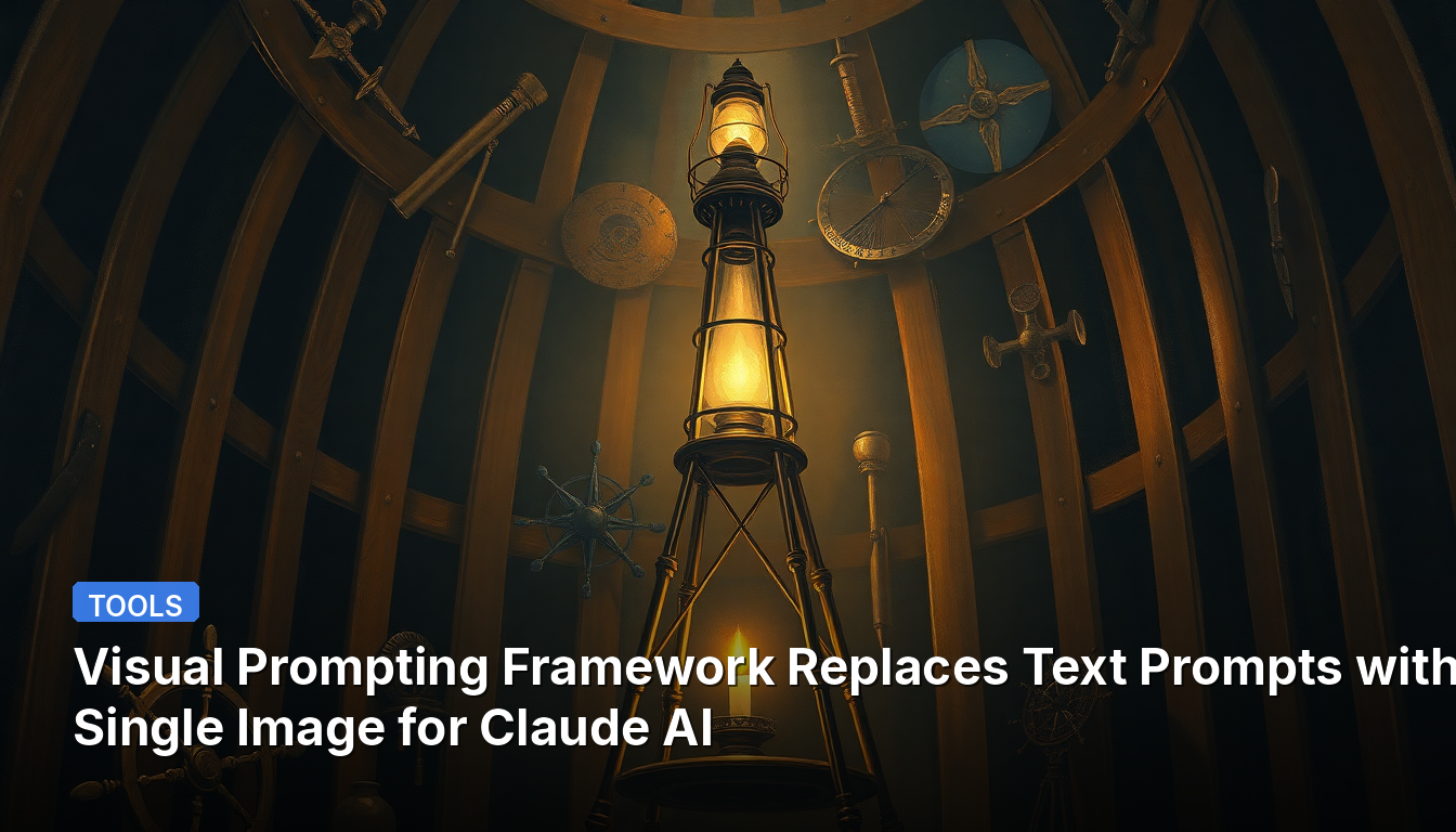 ビジュアルプロンプティングフレームワークがClaude AIのテキストプロンプトを単一画像に置き換え