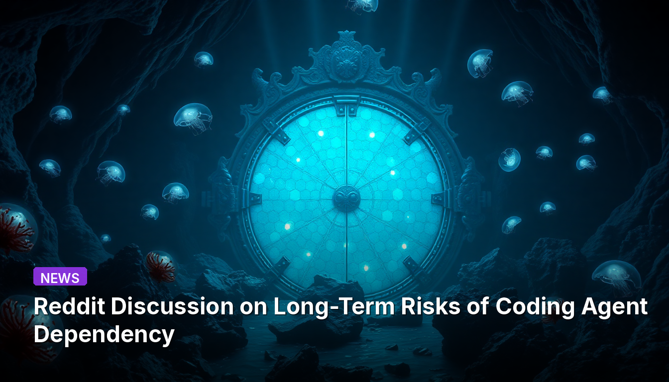 Discussion sur Reddit concernant les risques à long terme de la dépendance aux agents de codage