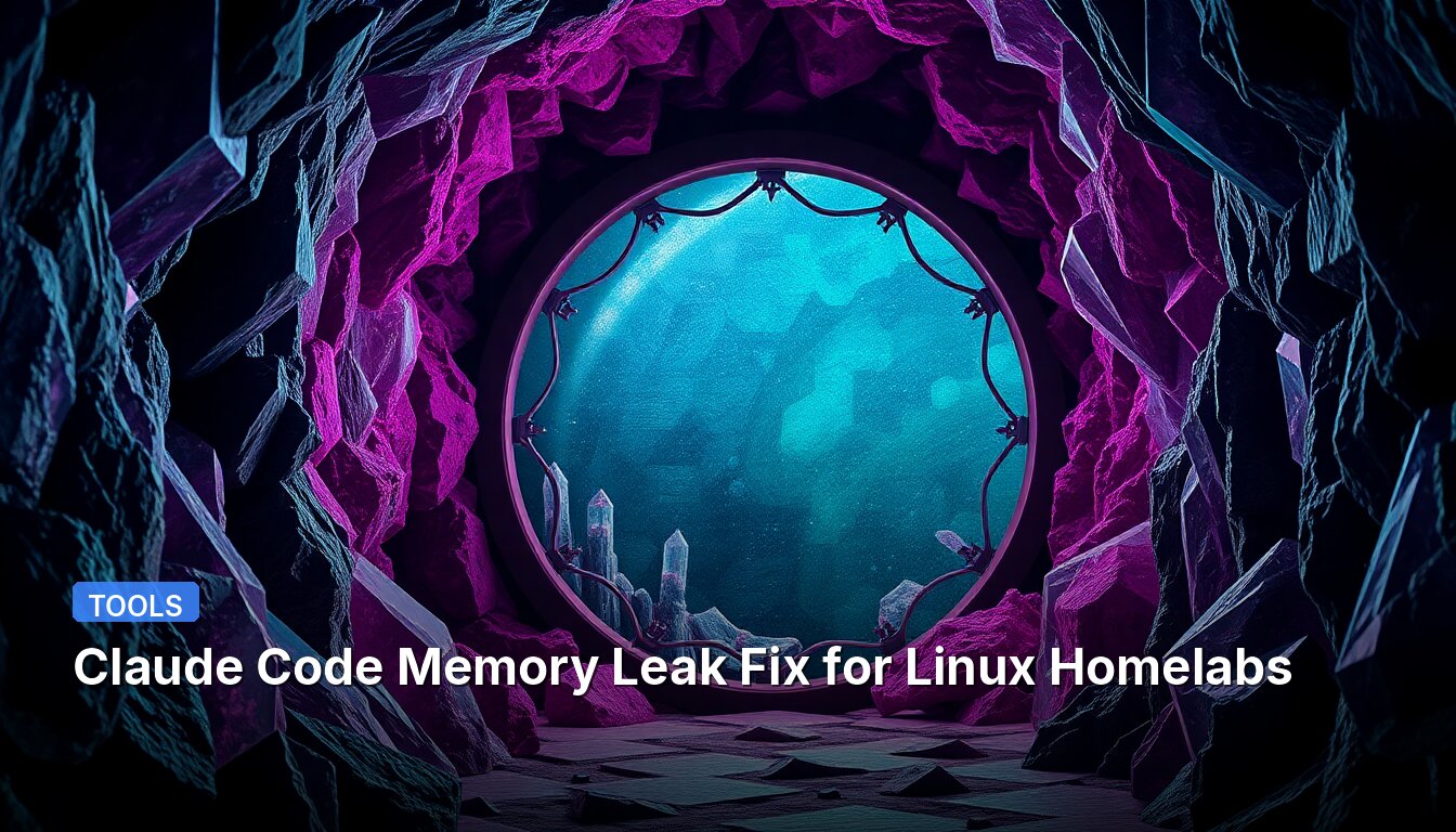 Claude-Code-Speicherleck-Fix für Linux-Homelabs