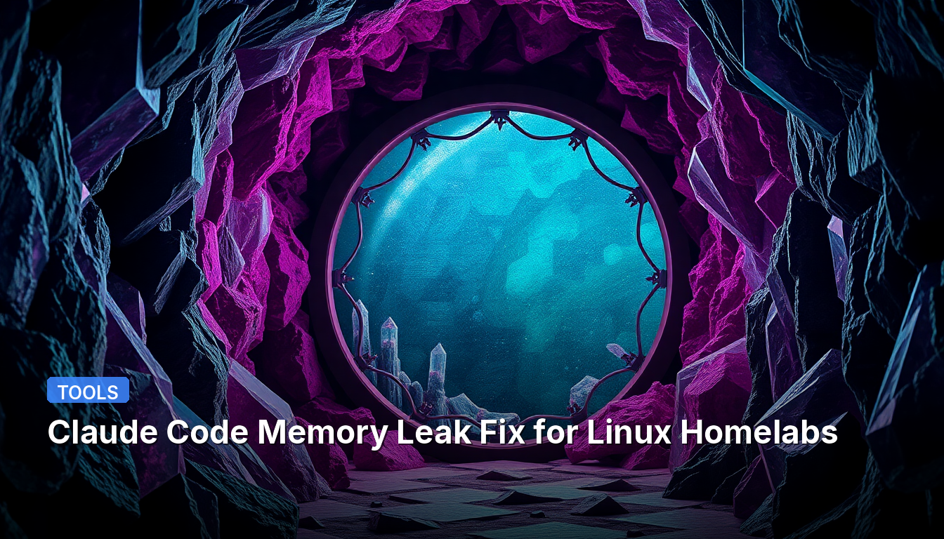Correction de la fuite mémoire de Claude Code pour les homelabs Linux