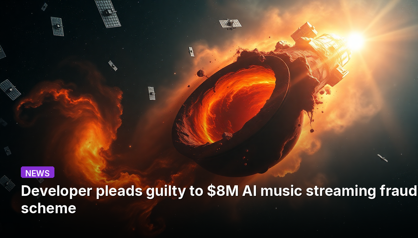 開発者、800万ドルのAI音楽ストリーミング詐欺計画で有罪を認める