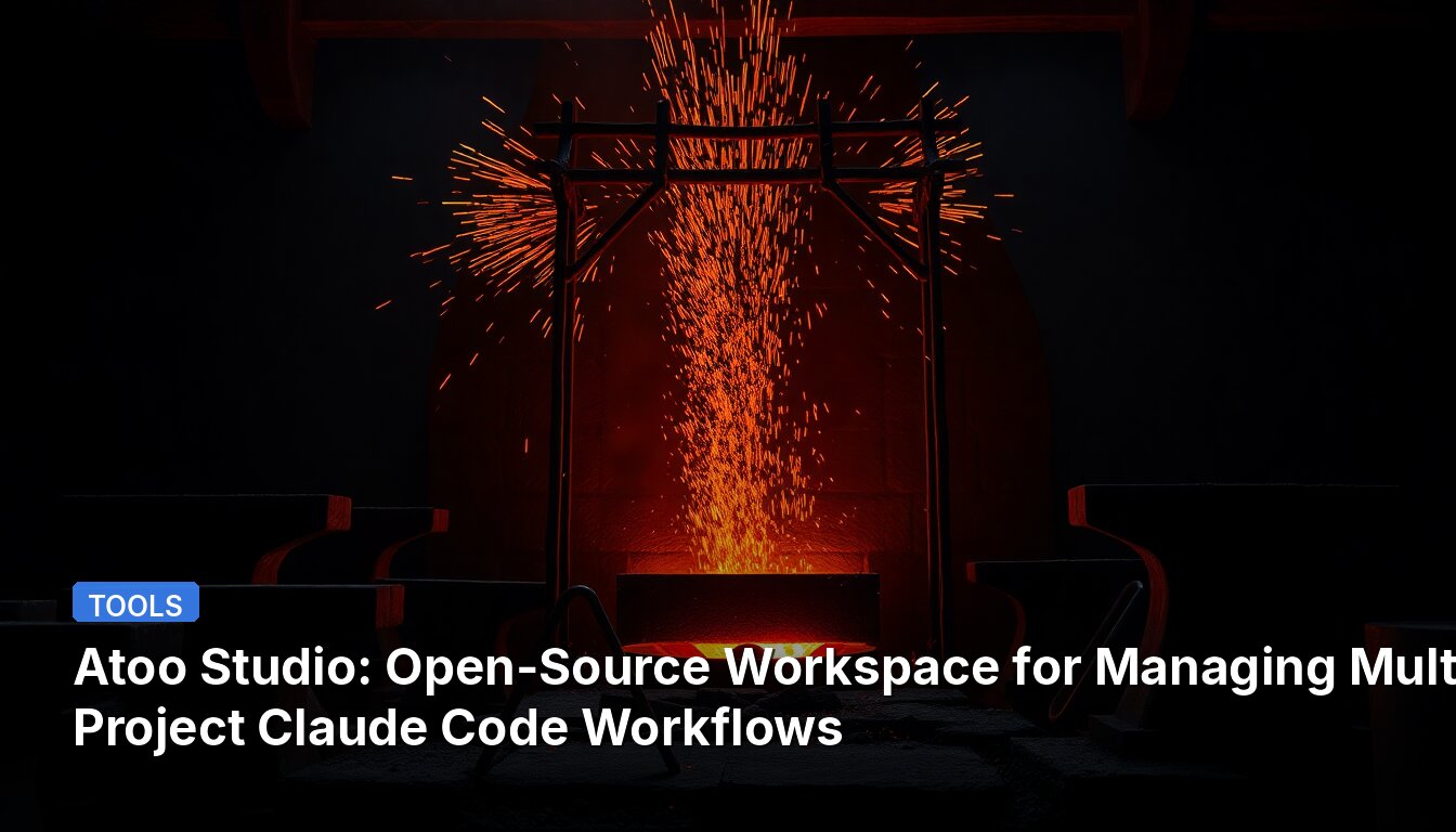 Atoo Studio: Open-Source Workspace for Managing Multi-Project Claude Code Workflows