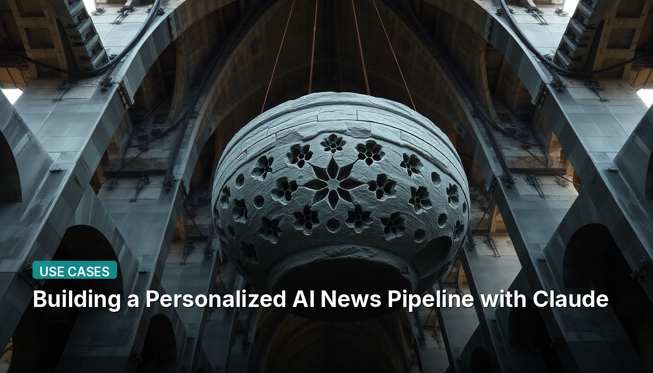 Construire un Pipeline d'Actualités IA Personnalisé avec Claude