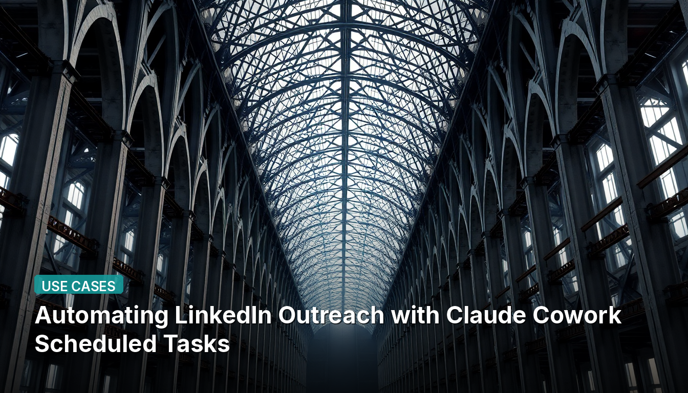 Automatiser la prospection LinkedIn avec les tâches planifiées de Claude Cowork