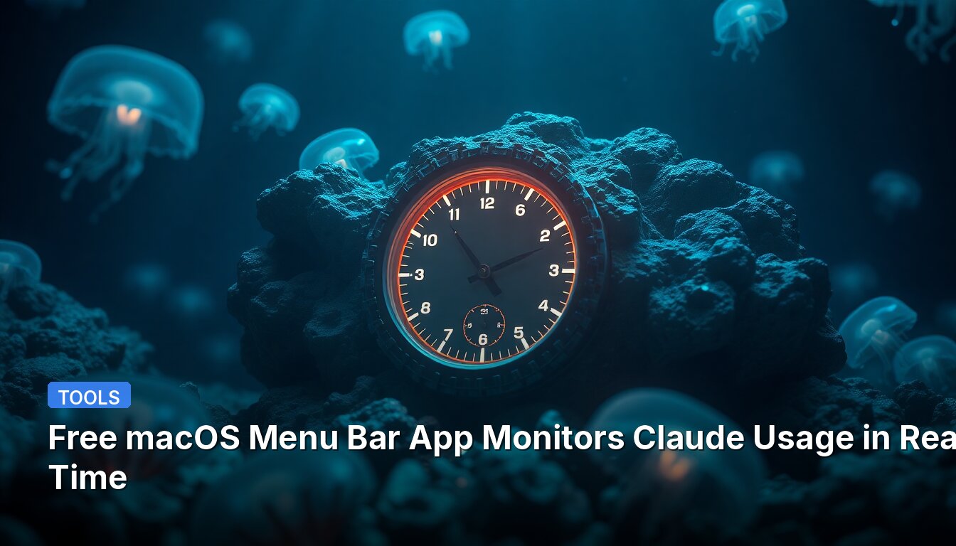 Бесплатное приложение для macOS в строке меню отслеживает использование Claude в реальном времени.