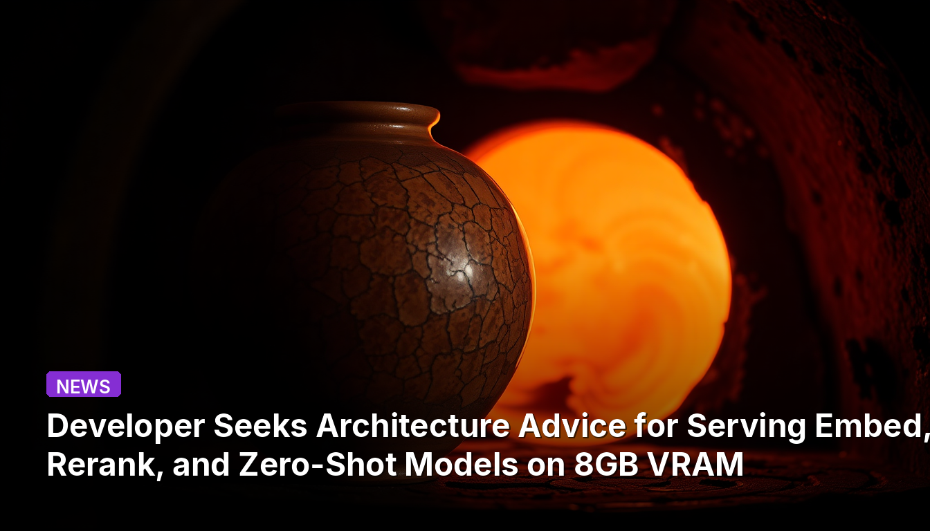 Desenvolvedor Busca Conselhos de Arquitetura para Servir Modelos de Embed, Rerank e Zero-Shot em 8GB de VRAM