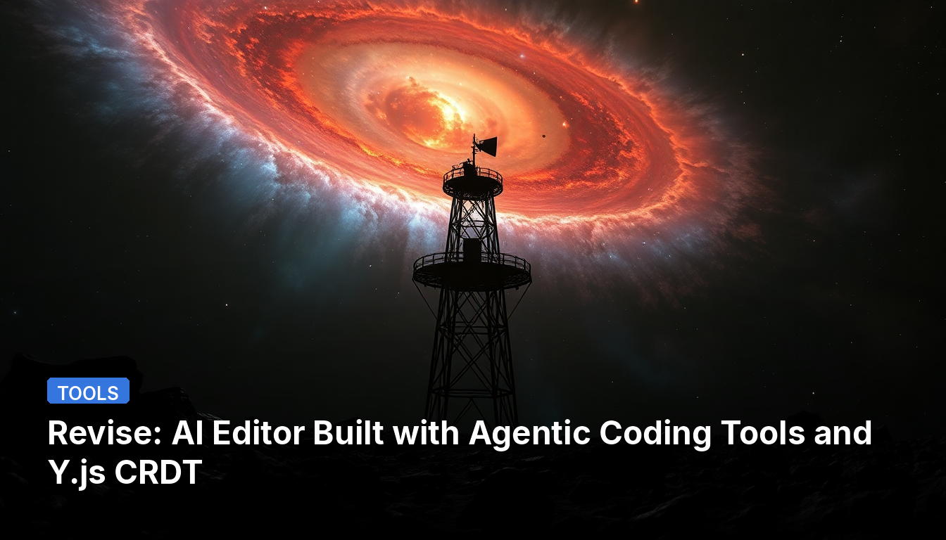 Révision : Éditeur IA conçu avec des outils de codage agentique et Y.js CRDT