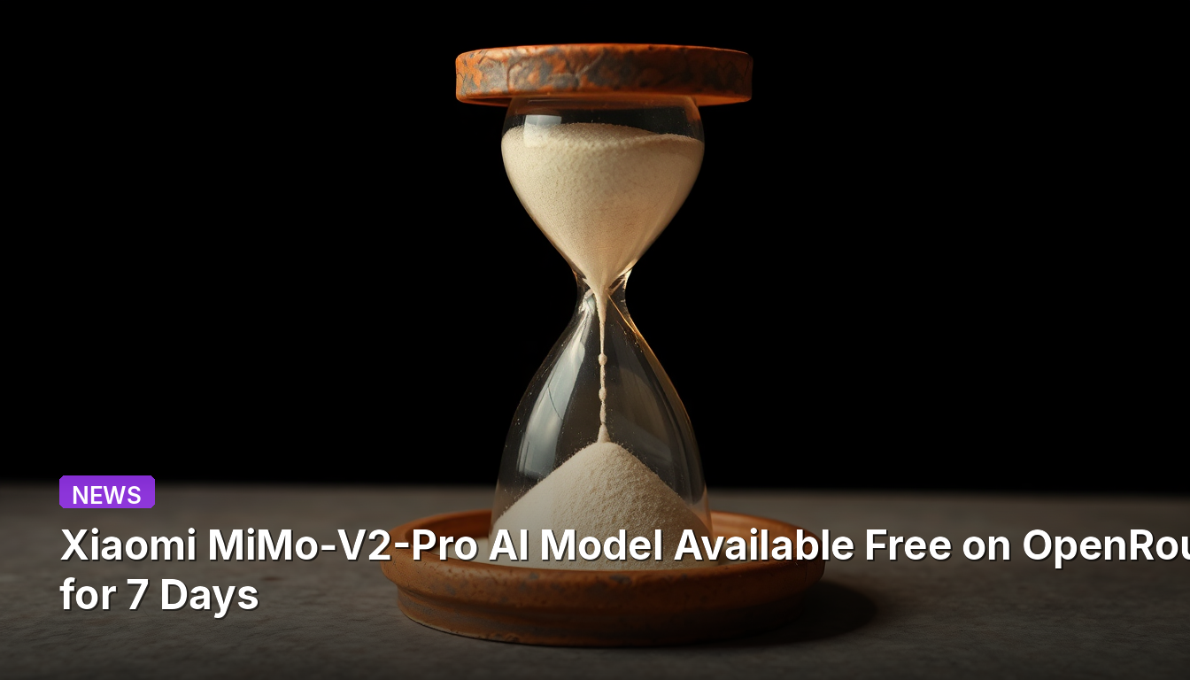 Xiaomi MiMo-V2-Pro Modelo de IA Disponível Gratuitamente no OpenRouter por 7 Dias