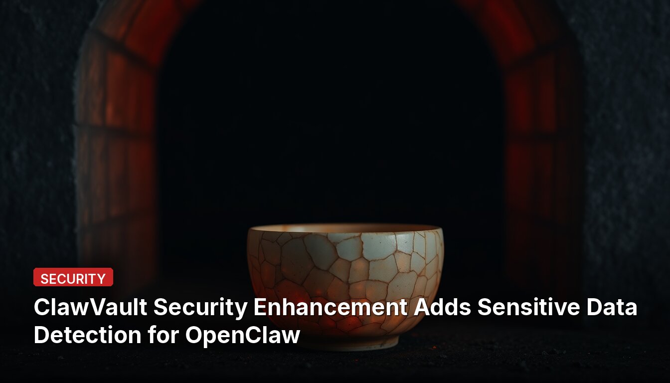 ClawVault Security Enhancement Adds Sensitive Data Detection for OpenClaw