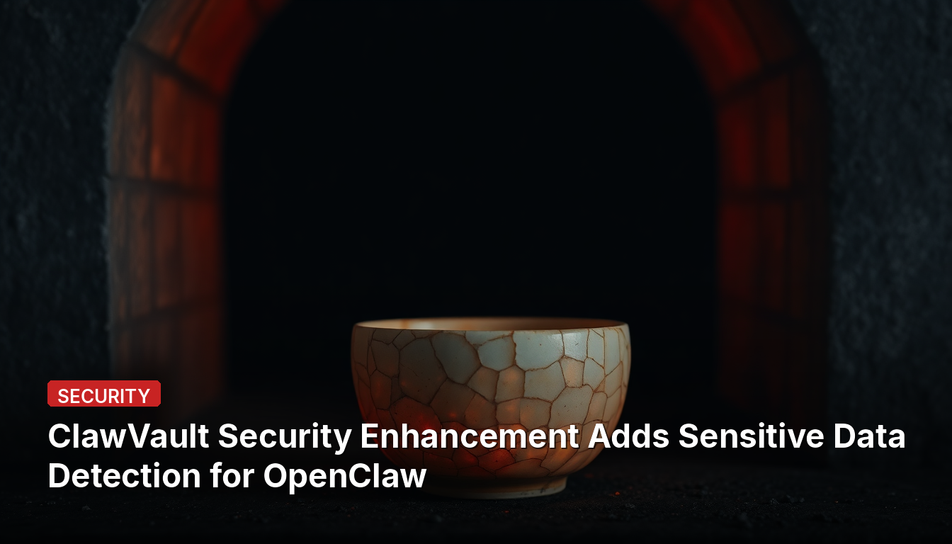 ClawVault Aprimoramento de Segurança Adiciona Detecção de Dados Sensíveis para OpenClaw