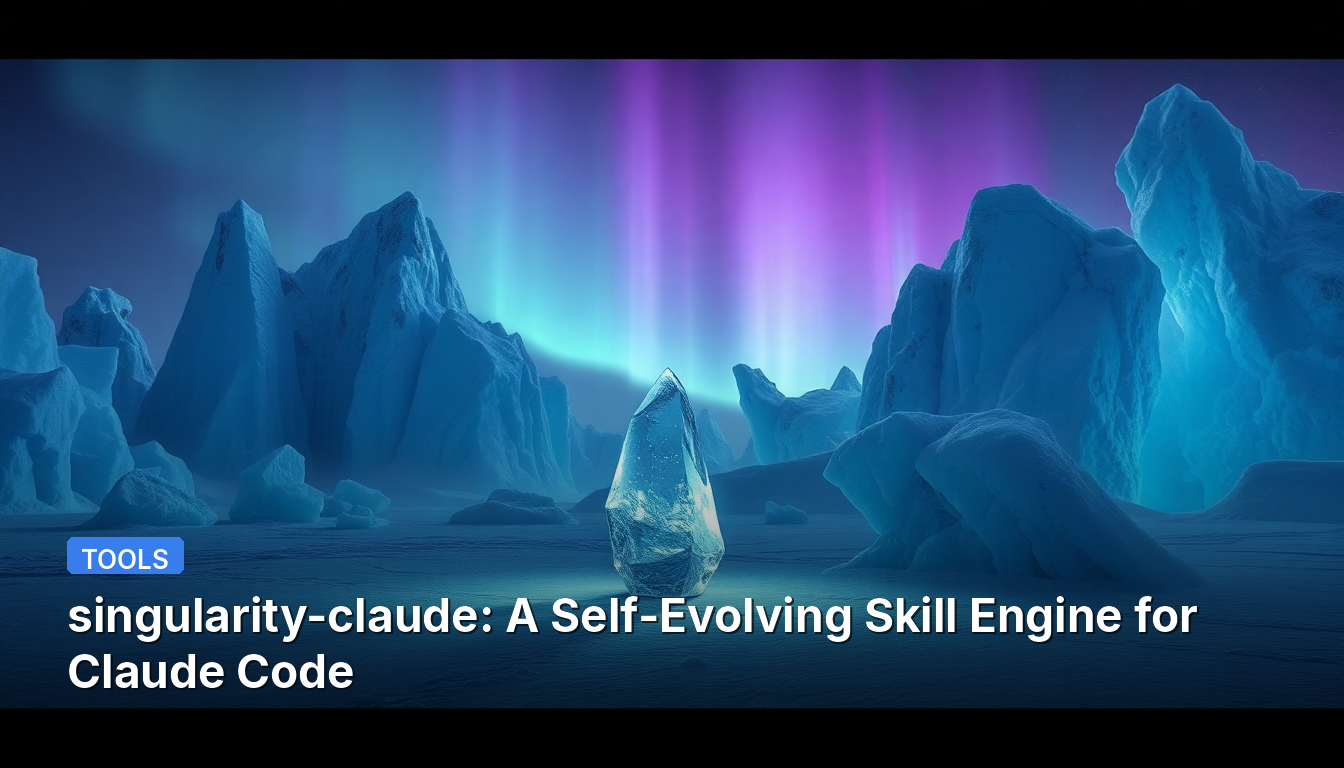 singularity-claude: A Self-Evolving Skill Engine for Claude Code
