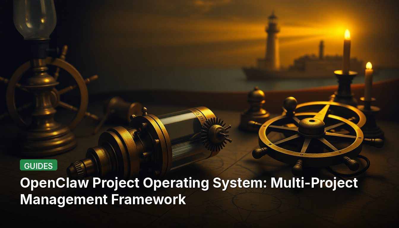 Proyecto OpenClaw Sistema Operativo: Marco de Gestión de Múltiples Proyectos