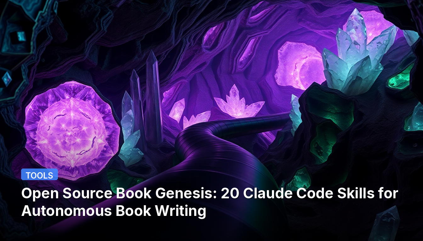 Genèse du Livre Open Source : 20 Compétences de Code Claude pour l'Écriture Autonome de Livres