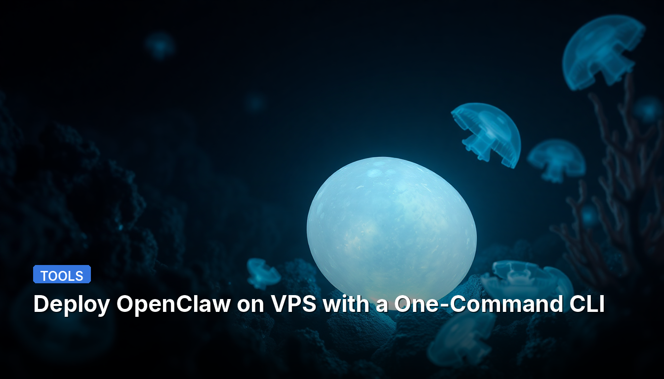 Разверните OpenClaw на VPS с помощью команды на одной строке.