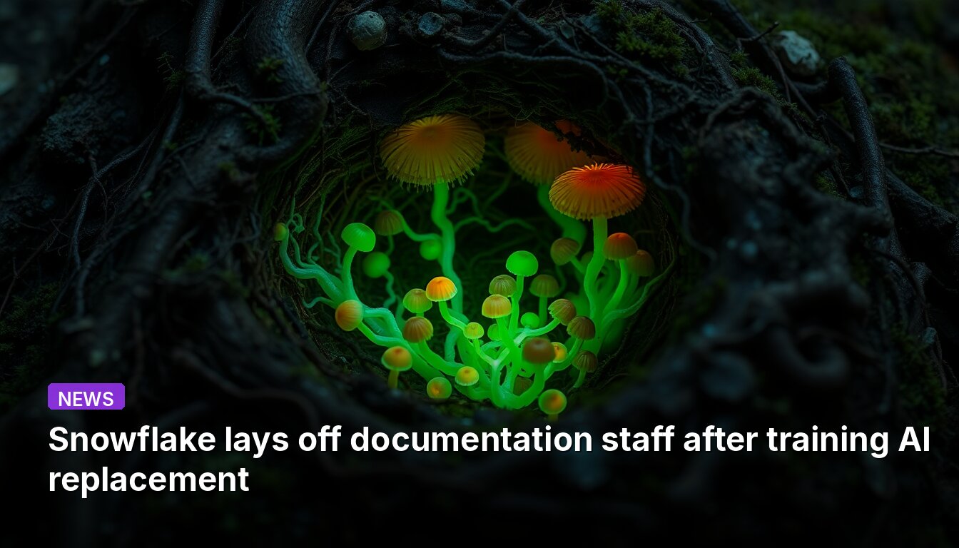 Snowflake lays off documentation staff after training AI replacement