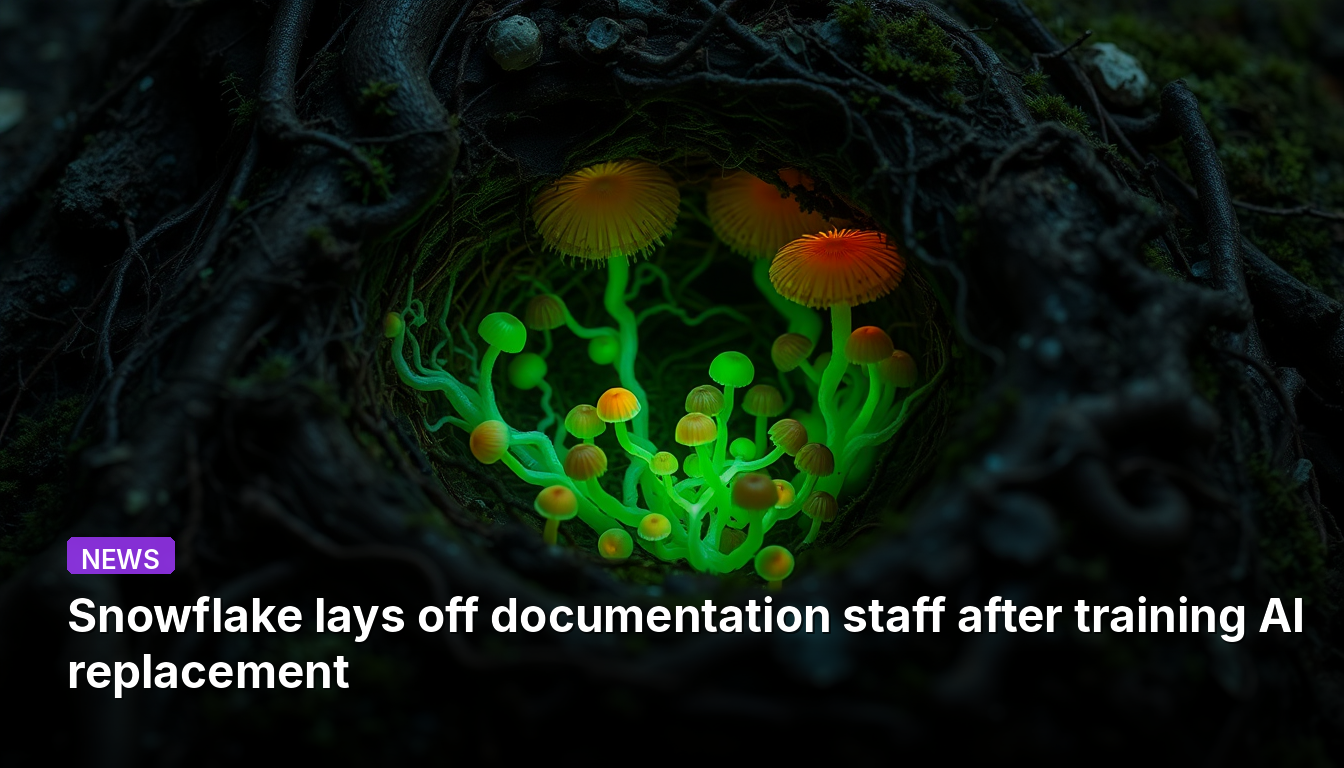 Snowflake licencie son personnel chargé de la documentation après avoir formé un remplacement par IA