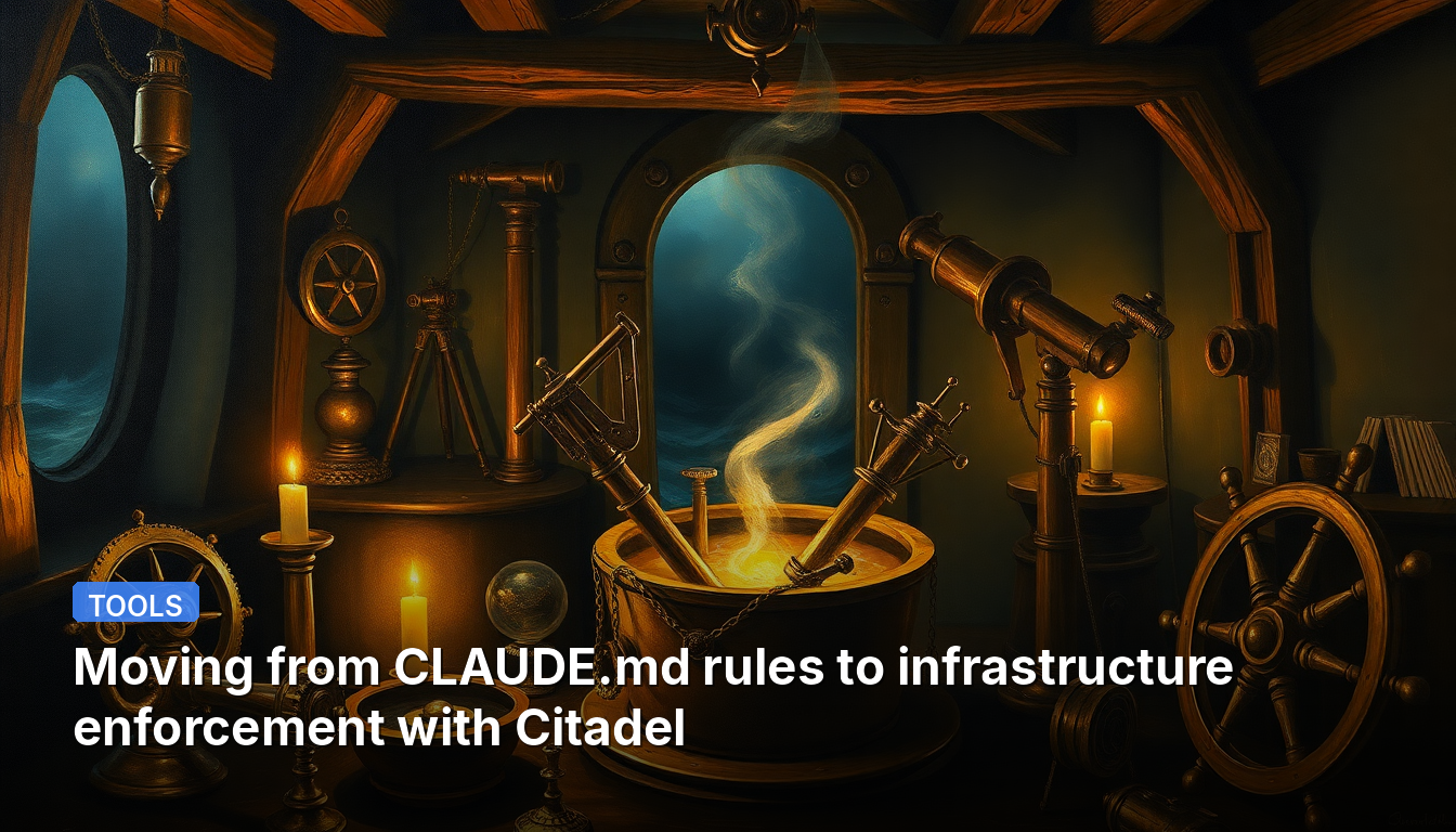 Passage des règles CLAUDE.md à l'application par l'infrastructure avec Citadel