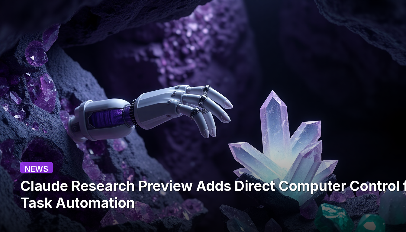 Claude Research Previewがタスク自動化のための直接コンピューター制御機能を追加