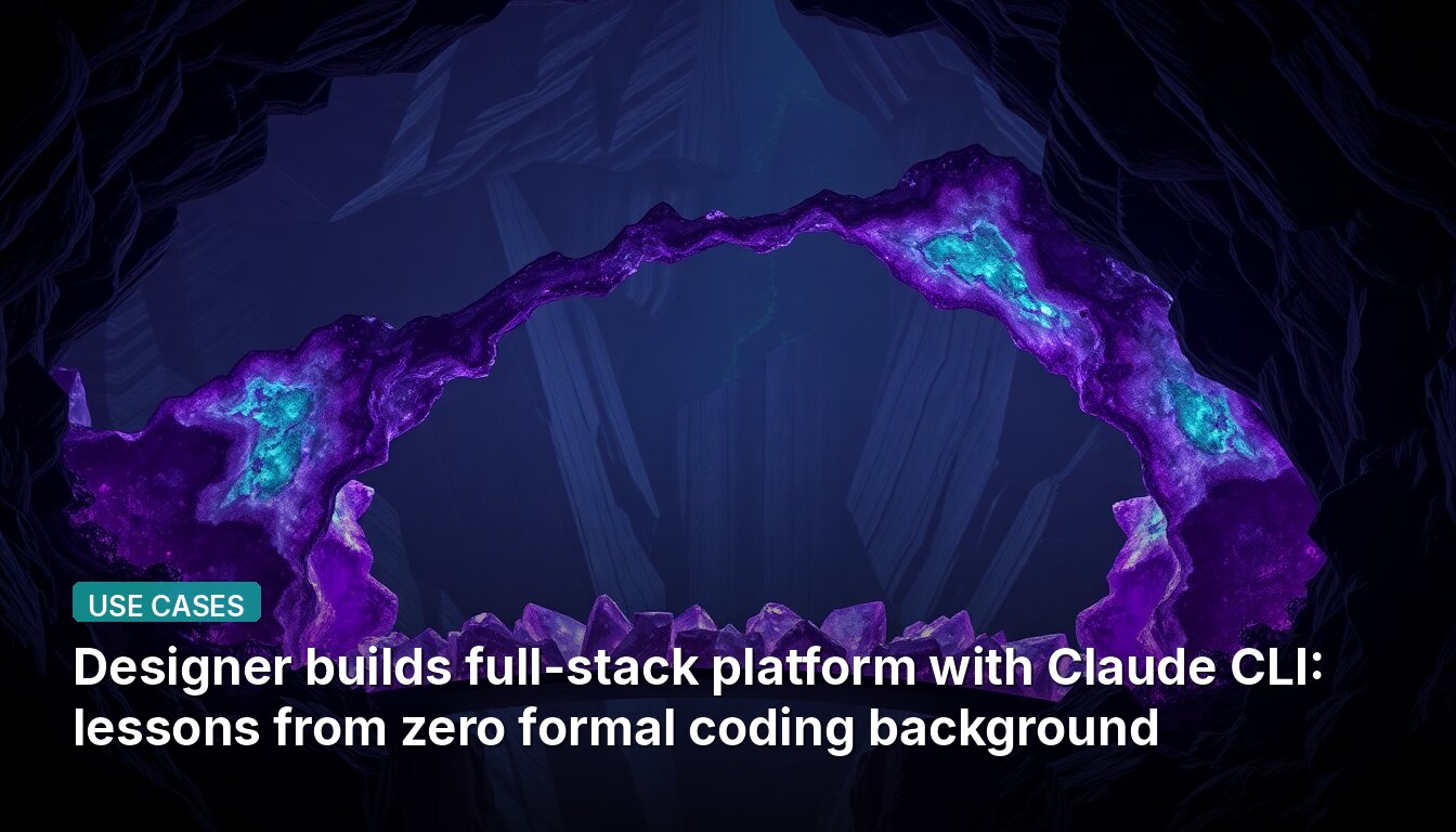 Designer baut Full-Stack-Plattform mit Claude CLI: Erkenntnisse ohne formale Programmierkenntnisse