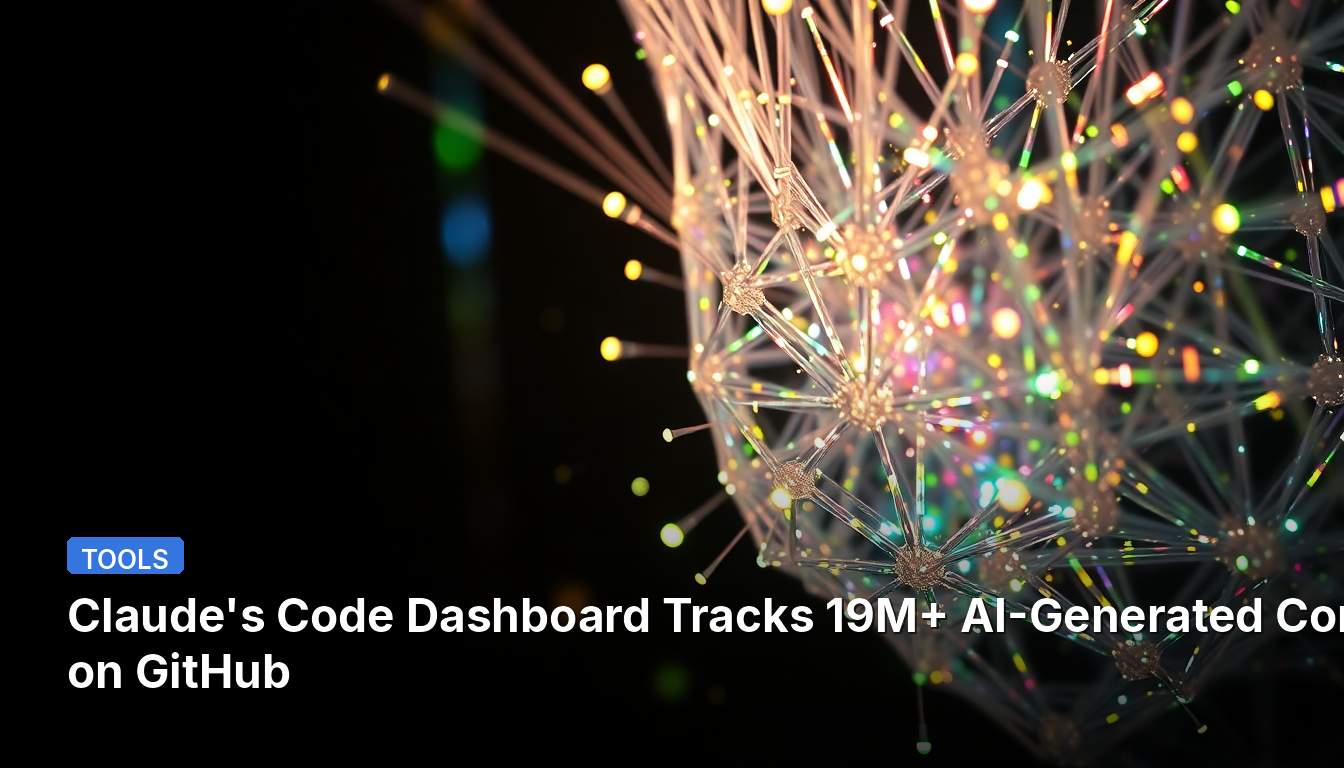 Claude's Code Dashboard Tracks 19M+ AI-Generated Commits on GitHub