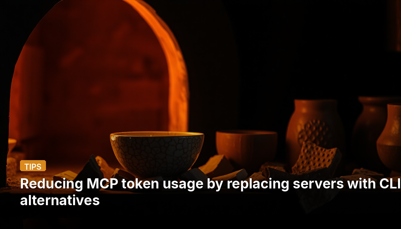 Reduzierung der MCP-Token-Nutzung durch Ersetzen von Servern durch CLI-Alternativen