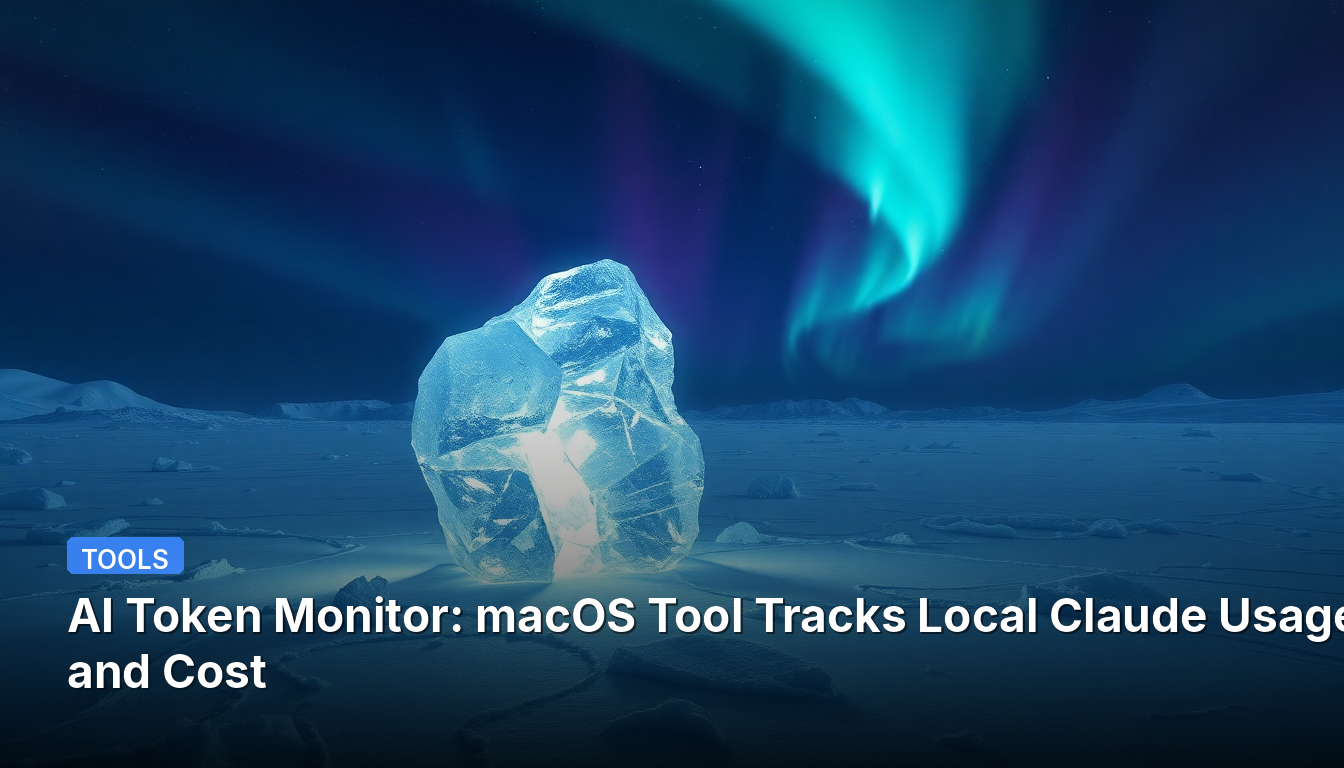 Surveillance de Jetons IA : Un Outil macOS pour Suivre l'Utilisation et le Coût de Claude en Local