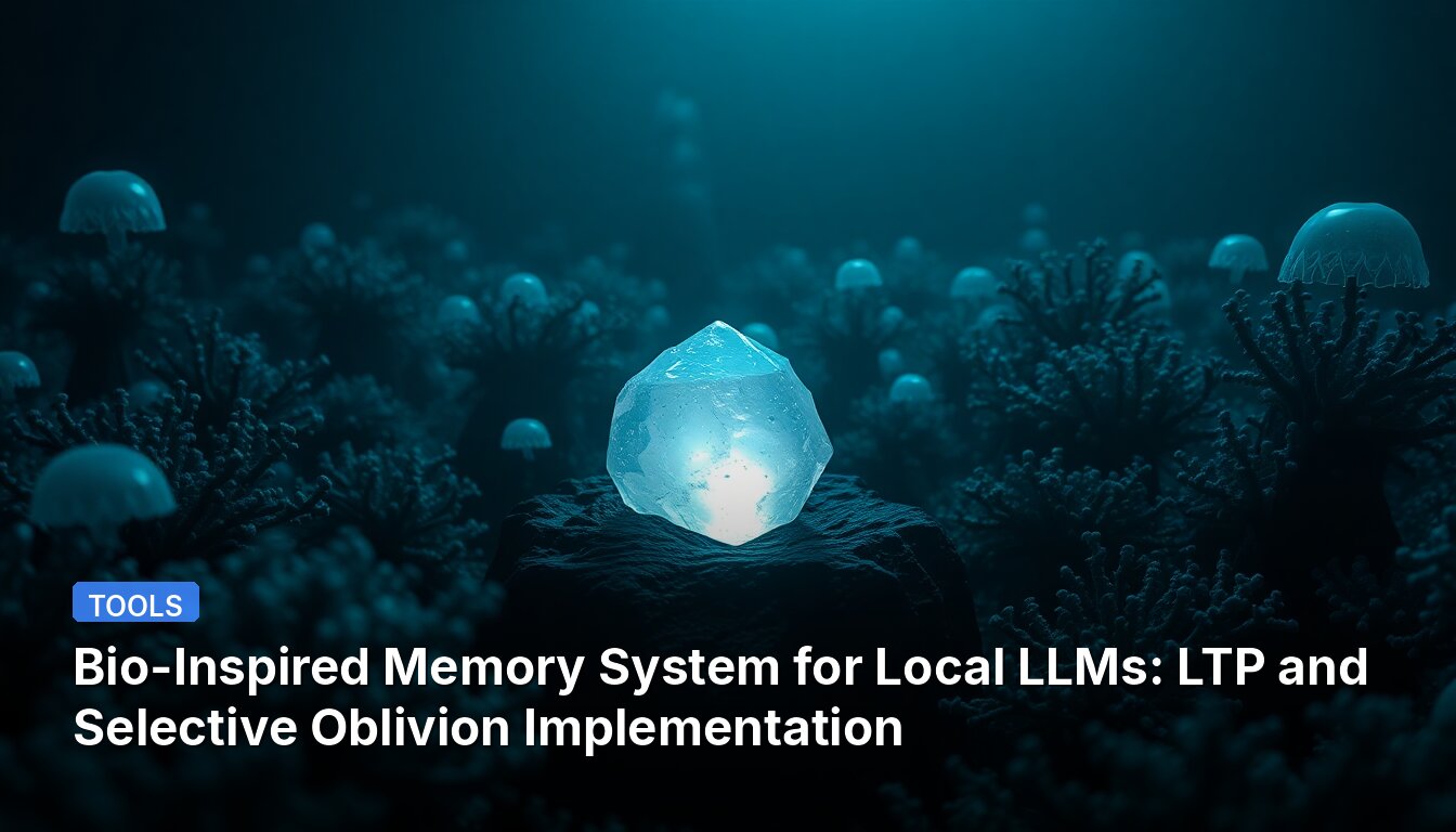 Bio-inspiriertes Gedächtnissystem für lokale LLMs: Implementierung von LTP und selektivem Vergessen