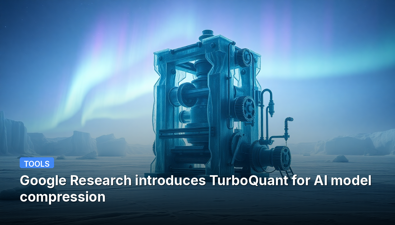 Google Research presenta TurboQuant para la compresión de modelos de IA.