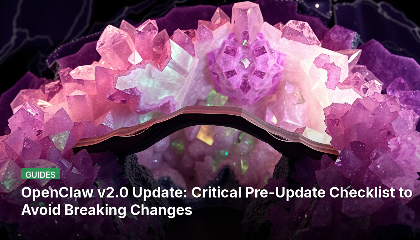 OpenClaw v2.0-Update: Wichtige Checkliste vor dem Update, um Breaking Changes zu vermeiden
