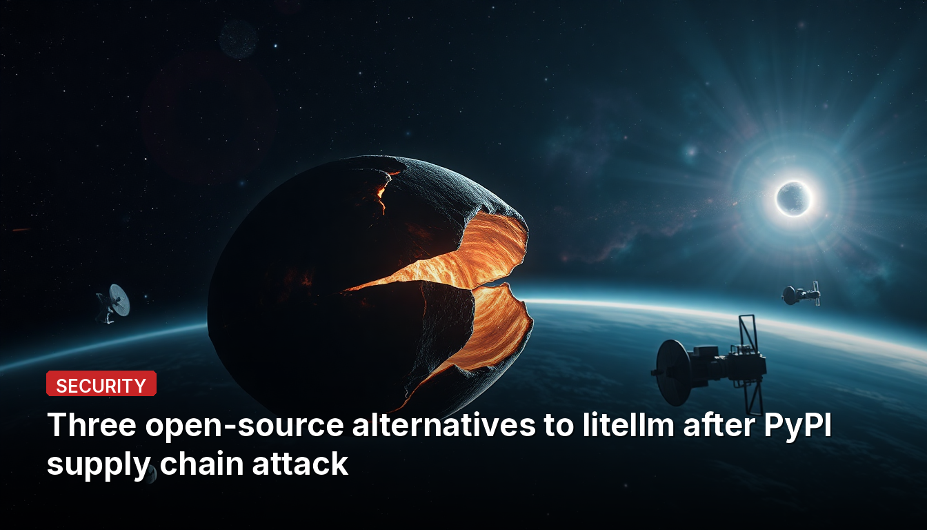 Trois alternatives open-source à litellm après l'attaque de la chaîne d'approvisionnement PyPI