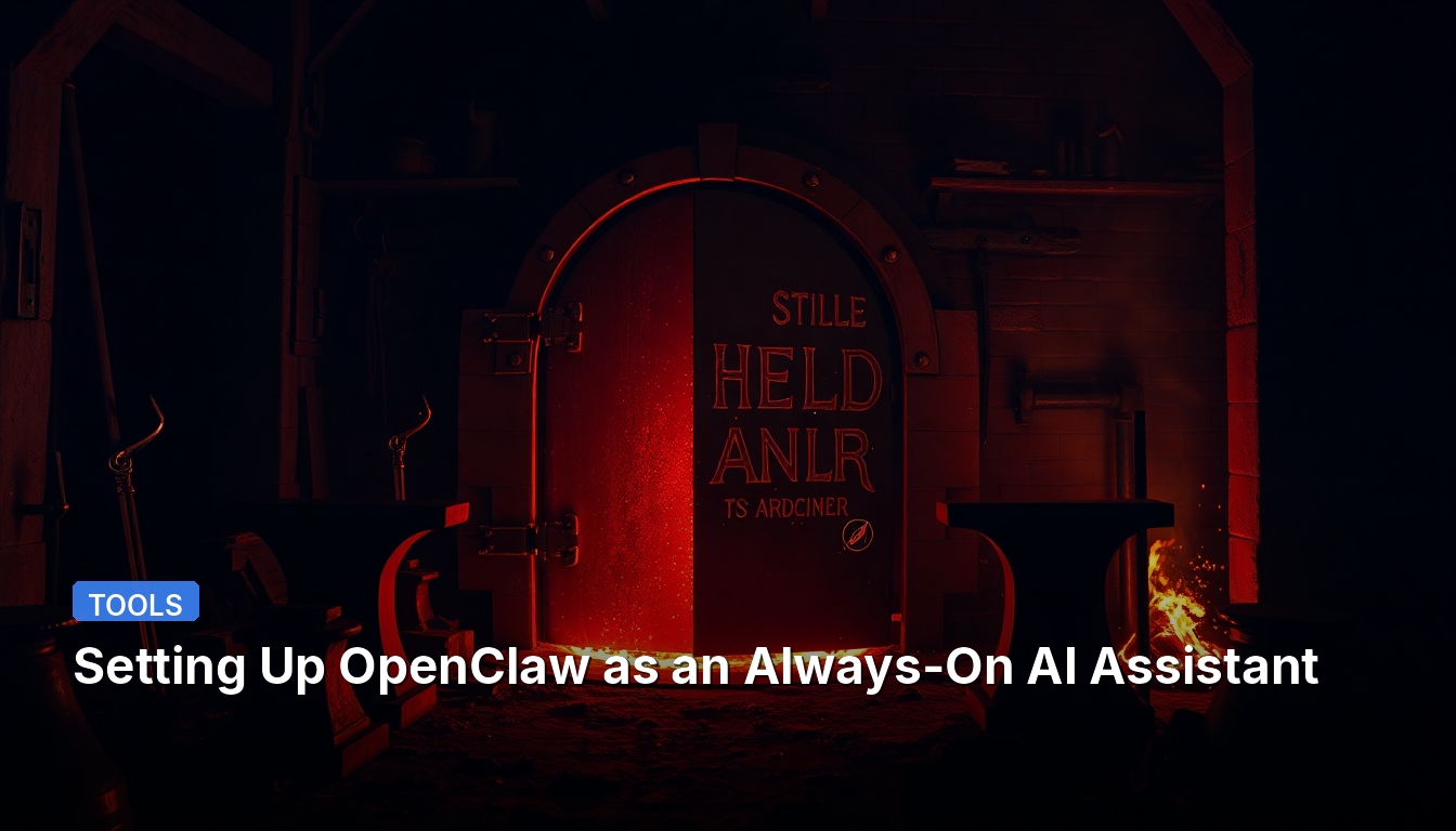 OpenClaw를 항상 켜진 AI 어시스턴트로 설정하기