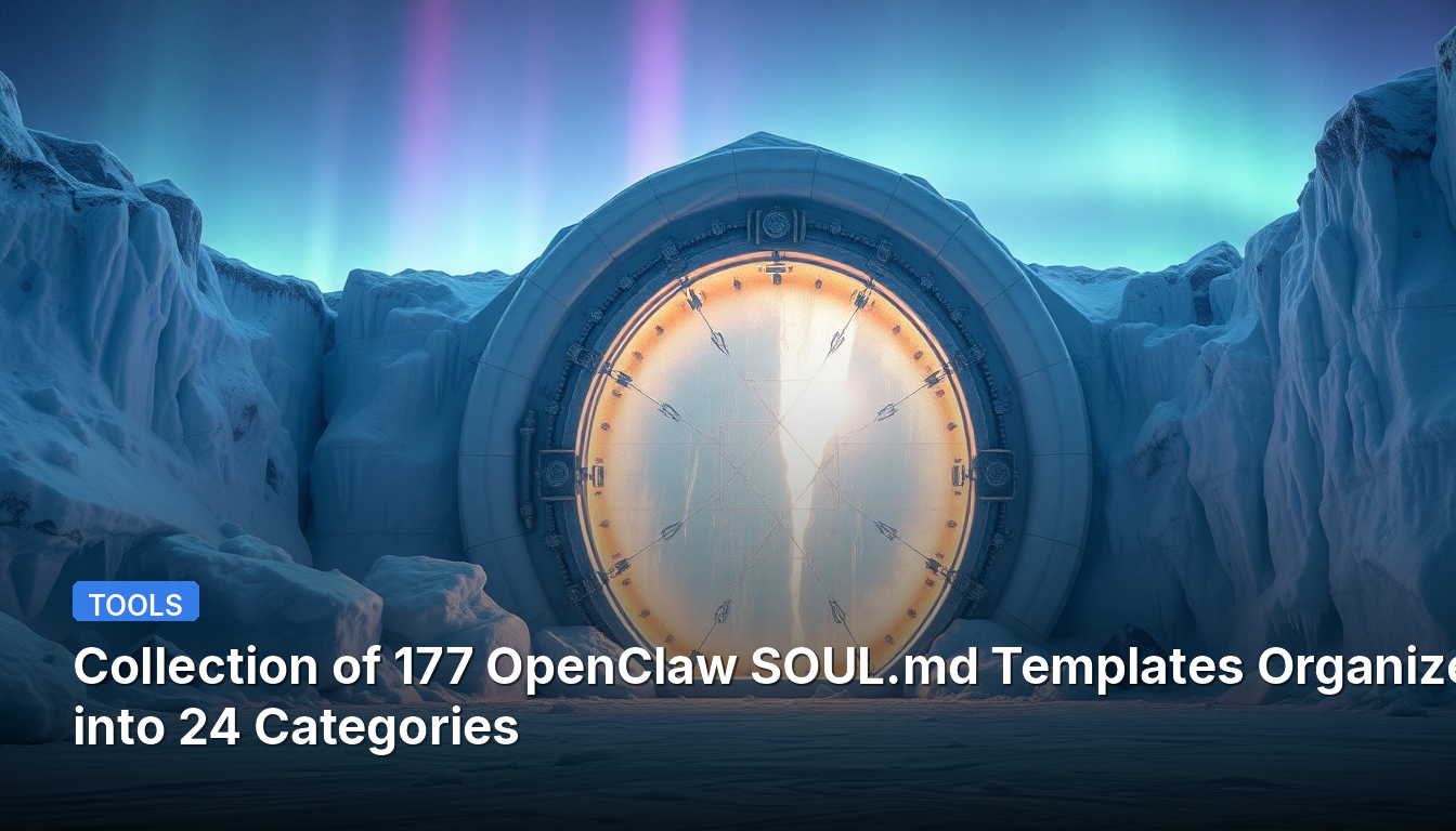 177のOpenClaw SOUL.mdテンプレートを24のカテゴリに分類したコレクション