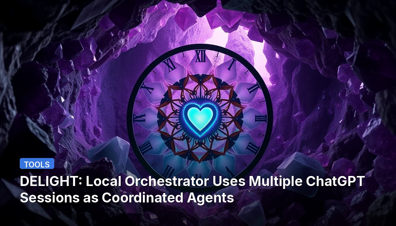 DELIGHT: Local Orchestrator Uses Multiple ChatGPT Sessions as Coordinated Agents