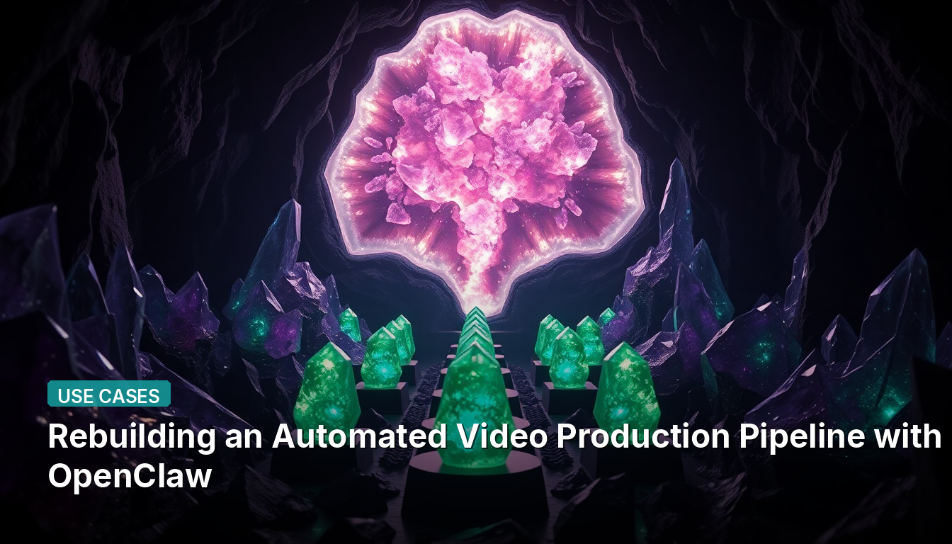 Reconstruction d'un Pipeline de Production Vidéo Automatisé avec OpenClaw