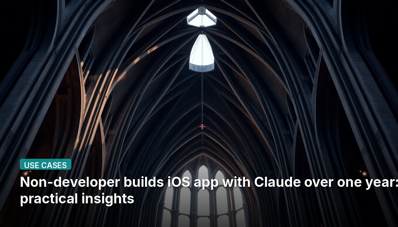 Un non-développeur crée une application iOS avec Claude en un an : retours d'expérience pratiques